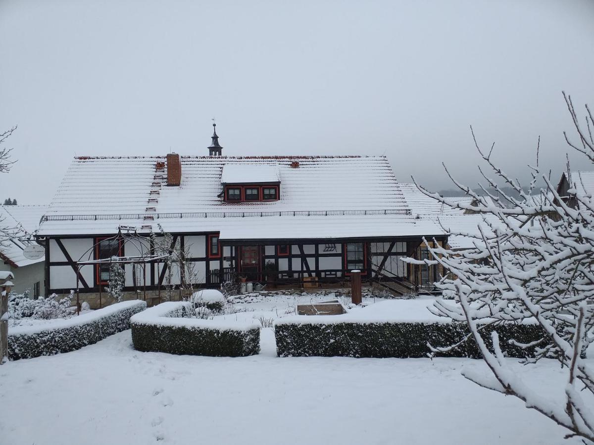 Pension Toepferhof Bad Berka Buitenkant foto