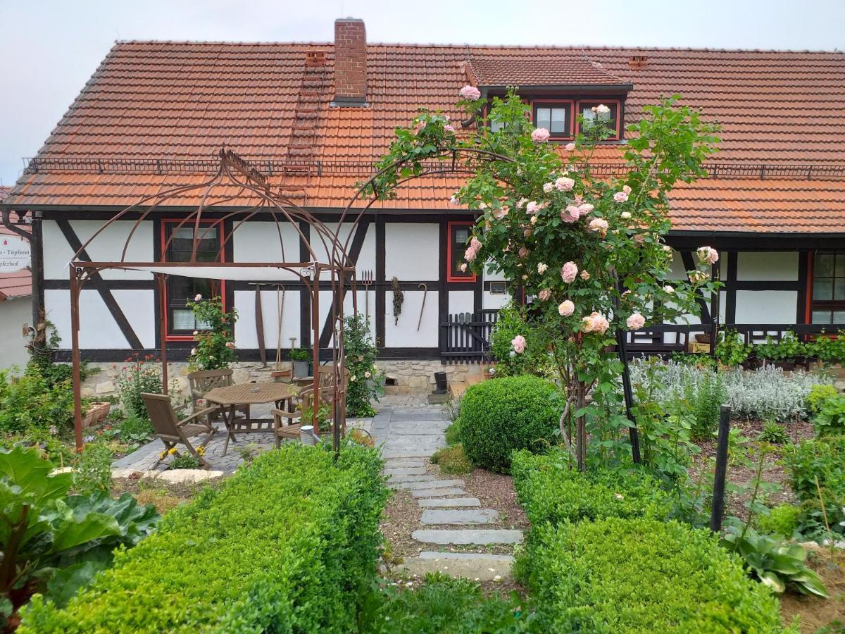 Pension Toepferhof Bad Berka Buitenkant foto